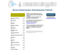 Tablet Screenshot of orkestbanden.com